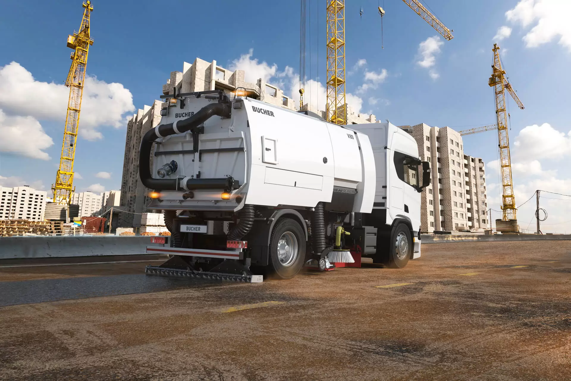 V80 Rear Suction_building site